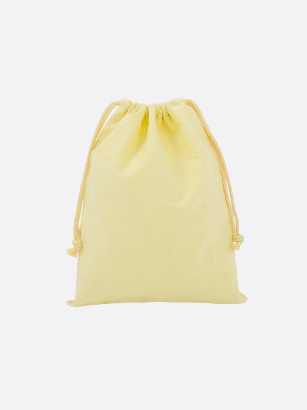 pochette rangement sac à main jaune pâle