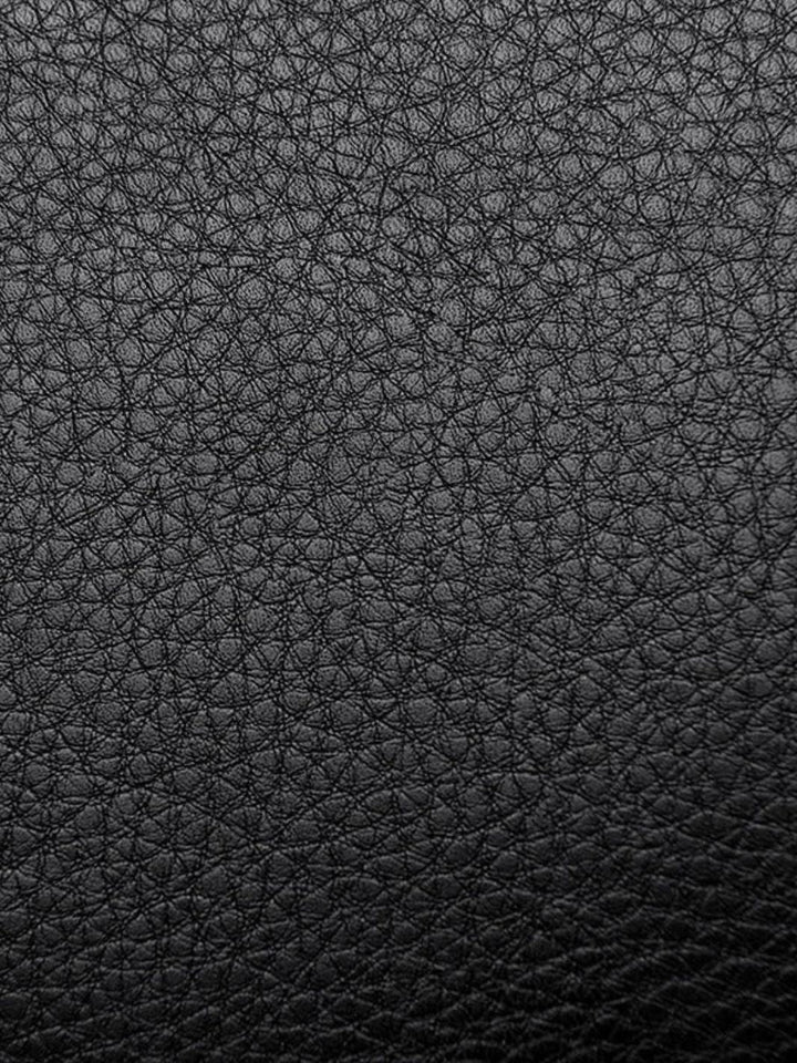 Grained leather shoulder bag