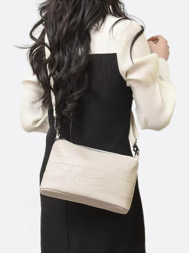 Sac bandoulière multipoches femme